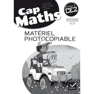 Comparateur de prix : Hatier Cap Maths : mathématiques - CE2 - matériel photocopiable (édition 2016)