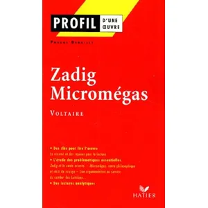 Comparateur de prix : Hatier Profil - Voltaire : Zadig, Micromégas