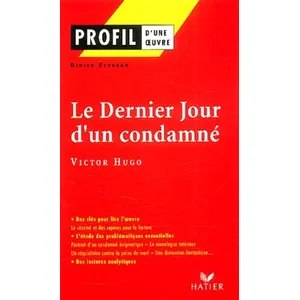 Hatier Le dernier jour d'un condamné, Victor Hugo Didier Sevreau