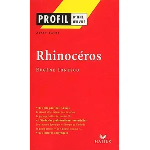 Hatier Rhinocéros
