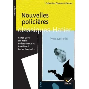 Comparateur de prix : Hatier Oeuvres & Themes: Nouvelles Policieres