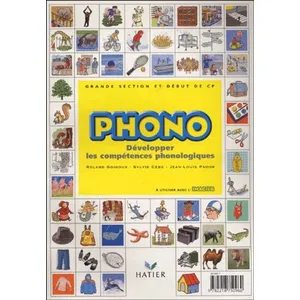 Comparateur de prix : Hatier Phono, Grande section et début de CP : développer les compétences phonologiques