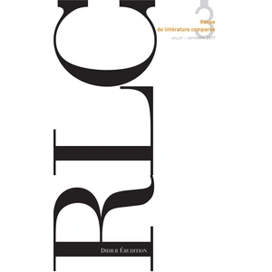 Comparateur de prix : Revue De Littérature Comparée N° 363, 3/2017
