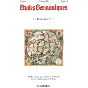 Klincksieck Études germaniques - N°2/2018 pas cher