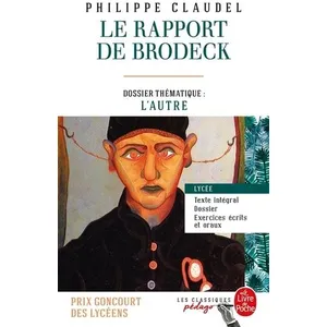 Comparateur de prix : Lgf Le rapport de Brodeck (Edition pédagogique) Philippe Claudel (Auteur)