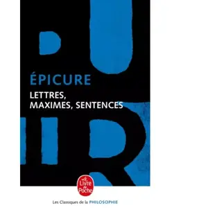 ISBN Le Livre de Poche Lettres, maximes, sentences pas cher