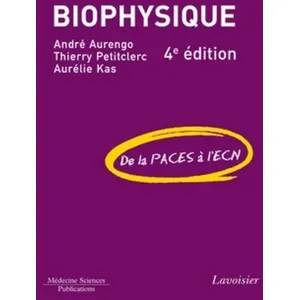 Comparateur de prix : Medecine Science Publications Biophysique (4° Éd.)
