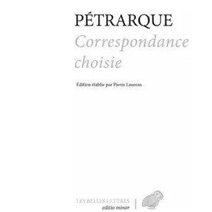 Belles Lettres Correspondance choisie pas cher