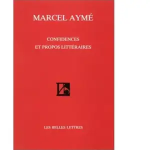 Belles Lettres Confidences Et Propos Littéraires pas cher