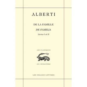 Belles Lettres De la Famille / De Familia pas cher