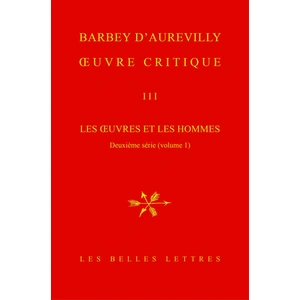 Belles Lettres  uvre Critique III pas cher