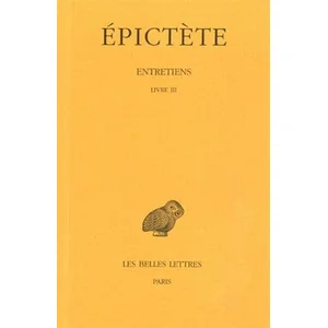 Comparateur de prix : Belles Lettres Entretiens. Tome III : Livre III