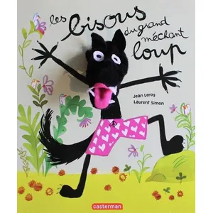 Casterman Le grand méchant loup - Les bisous du grand méchant loup pas cher