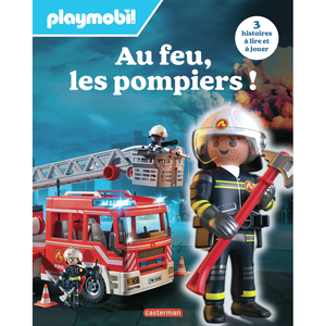 Comparateur de prix : Casterman Playmobil : Au feu, les pompiers ! 3 histoires à lire et à jouer