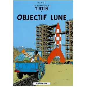 CASTERMAN Objectif Lune Hergé (Auteur), Hergé (Dessinateur), Hergé (Scénario) pas cher