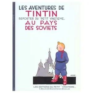 Casterman Tintin tome 1 - tintin au pays des soviets (fac-similé N&B 1929-30) pas cher