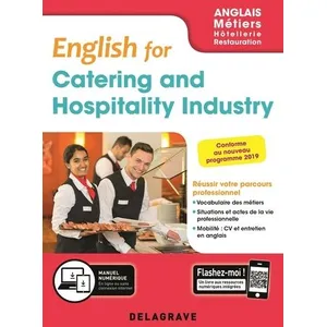 Comparateur de prix : Delagrave English for Catering and Hospitality Industry - Anglais Bac ...