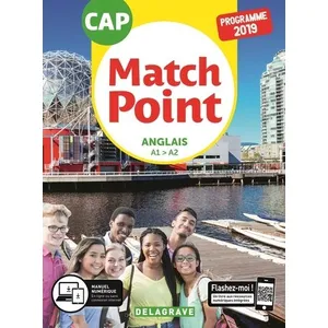 Comparateur de prix : Delagrave Match Point Anglais CAP 2019 - Pochette Eleve (Cap langues vivantes)