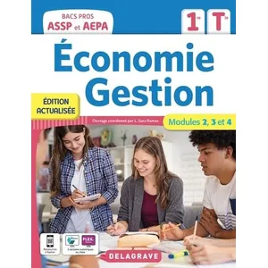 Comparateur de prix : Delagrave Économie-Gestion 1re, Tle Bac Pro ASSP (2022) - Pochette élève