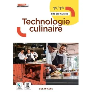 Comparateur de prix : Delagrave Technologie Culinaire 1re, Tle Bac Pro Cuisine - Pochette Élève