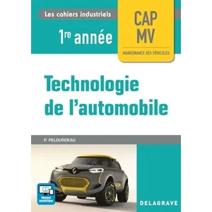 Comparateur de prix : Delagrave Technologie de l'automobile 1re année CAP MV (2017) - Pochette élève