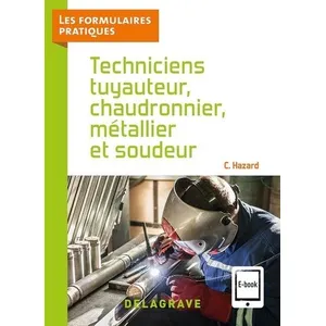 Delagrave Techniciens tuyauteur, chaudronnier, métallier et soudeur pas cher