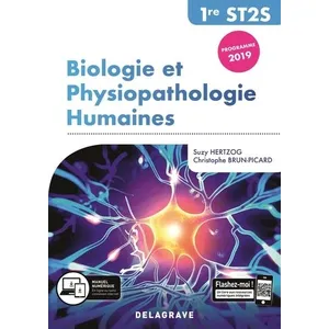 Comparateur de prix : Delagrave Biologie et physiopathologie humaines 1re ST2S (2019) - Pochette élève