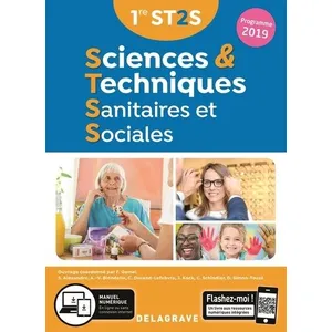 Delagrave Sciences & Techniques Sanitaires Et Sociales 1re St2s pas cher