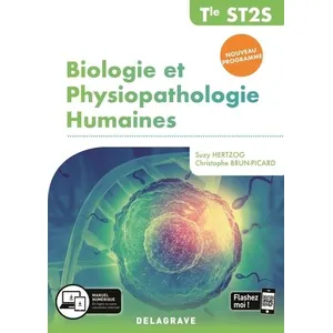 Comparateur de prix : Delagrave Biologie et physiopathologie humaines Tle ST2S (2020) - Pochette élève