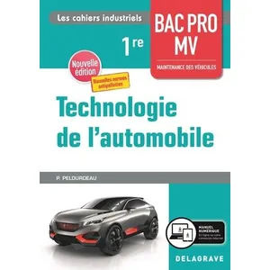 Comparateur de prix : Delagrave Technologie de l'automobile 1re Bac Pro MV (2020) - Pochette élève