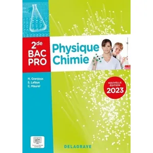 Comparateur de prix : Delagrave Physique - chimie : 2de bac pro - pochette élève (édition 2023)