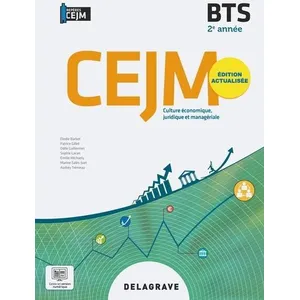 Comparateur de prix : Delagrave Repères - Culture économique, juridique et managériale (CEJM...