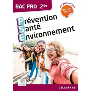 Comparateur de prix : Delagrave Les Parcours Pros - Prévention Santé Environnement (PSE) 2de Bac Pro (2023) - Pochette élève