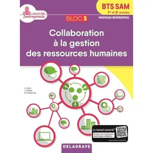 Delagrave Collaboration à la gestion des ressources humaines - livre de l'élève pas cher