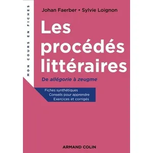 Armand Colin Les procédés littéraires - De allégorie à zeugme pas cher