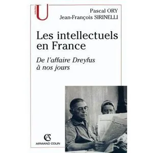 Armand Colin Les intellectuels en France pas cher
