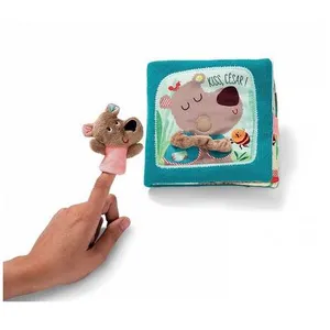 LILLIPUTIENS Livre Intéractif César - Marionnette à Doigt pas cher