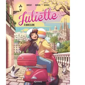 Juliette,08:a barcelone - Emilie Decrock - Kennes - cartonné - Bande dessinée jeunesse cartonné pas cher