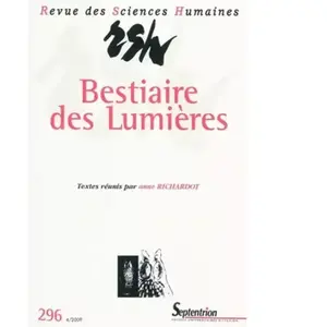 Presses Universitaires Du Septen-Trion Revue des Sciences Humaines, n°296/octobre - décembre 2009 broché pas cher