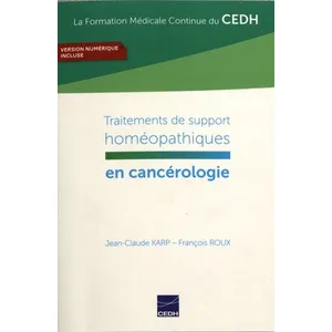 Cedh Traitements de support homéopathiques en cancérologie pas cher