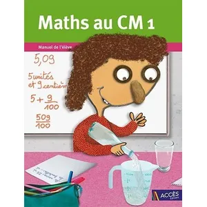 Comparateur de prix : Maths au CM1 Manuel de l'élève broché