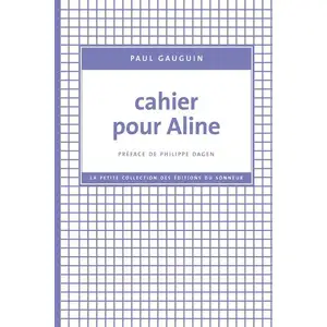Du Sonneur Cahier pour Aline Paul Gauguin pas cher