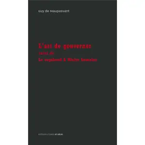 D'ores Et Deja L'art de gouverner pas cher
