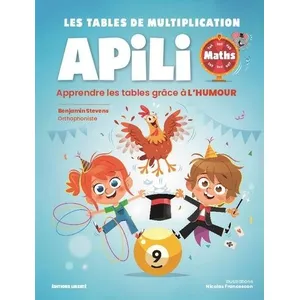 Comparateur de prix : Liberte Editions Les tables de multiplication Apili