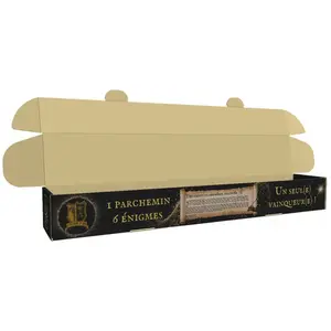 Asmodee Jeu d'escape game Rouleau de parchemin avec 6 énigmes à résoudre pas cher
