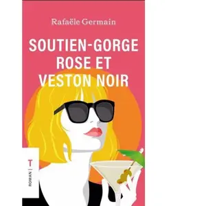 Soutien-gorge rose et veston noir Rafaële Germain pas cher