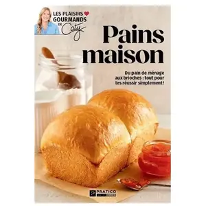 Pratico Pains maison : Du pain de ménage aux brioches : tout pour les réussir simplement !Vendu parcultura-librairie