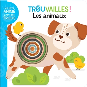 Crackboom Les animaux ! Livre à trous dès 18 mois cartonné pas cher