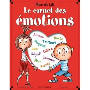 Calligram Max et Lili : le carnet des émotions Dominique de Saint-Mars pas cher