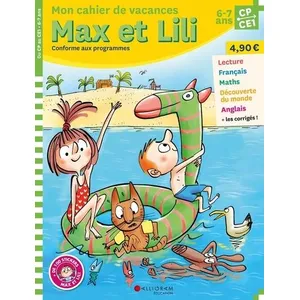 Calligram Cahier de vacances Max et Lilli - CP/CE1 DOMINIQUE SAINT MARS (DE) (Auteur) pas cher
